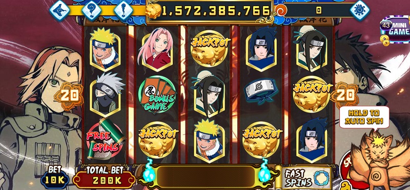 Game slot Naruto tại 789 Club