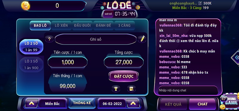 Lô đề online tại 789 Club